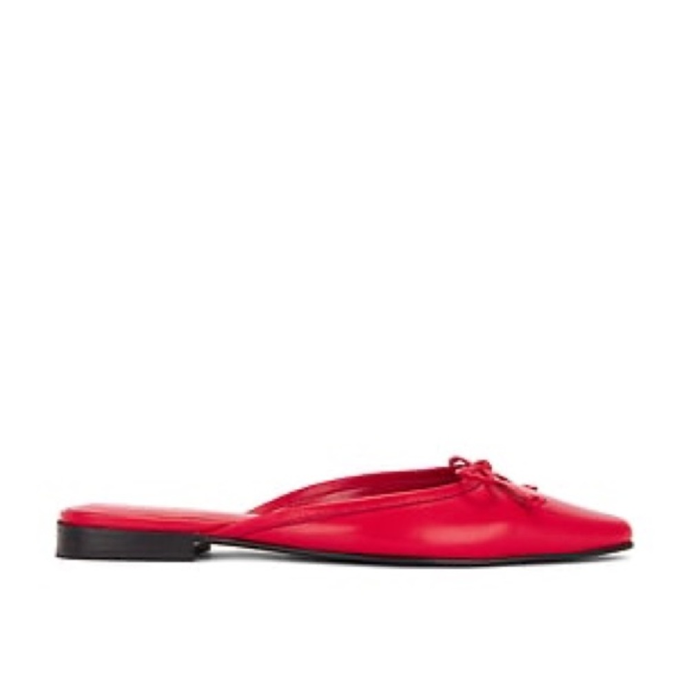 Raye flat red shoes